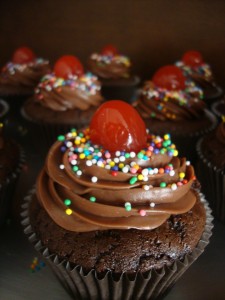 Chocolate com cereja