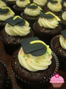 Cupcakes de formatura