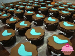 Cupcakes chá de bebê Gustavo