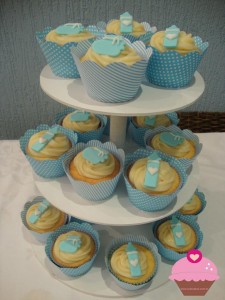 Cupcakes para chá de bebê