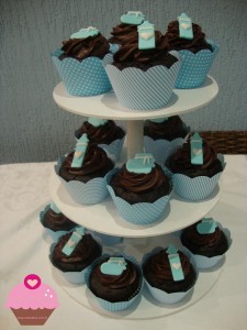 Cupcakes para chá de bebê