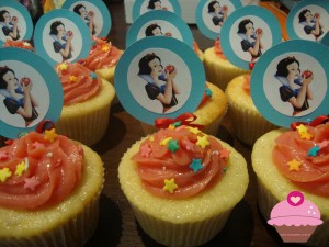 Cupcakes da Branca de Neve