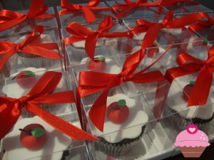Cupcakes da Branca de Neve