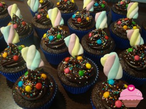 Cupcakes para aniversário