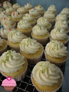 Mini cupcakes de limão