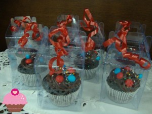 Mini cupcakes para lembrancinha