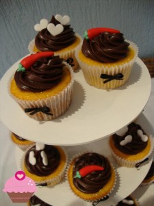 Cupcakes para o Chá Bar de Bruna e Rafael
