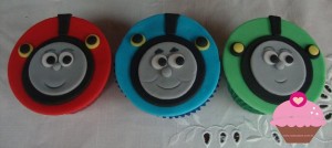 Cupcakes Thomas e seus amigos
