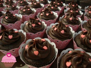Cupcakes com wrappers