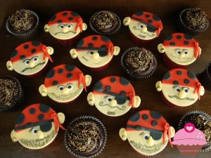 Cupcakes de piratas