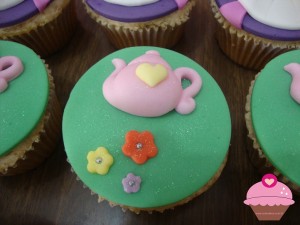 Cupcakes de Alice no país das maravilhas