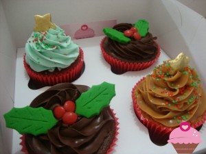 Cupcakes de Natal