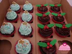 Cupcakes de Natal