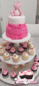 Torre de cupcakes Girafa Baby