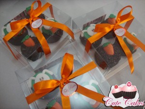 Cupcakes decorados para presente
