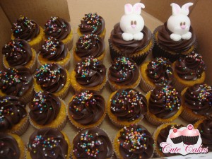 Mini cupcakes de Páscoa