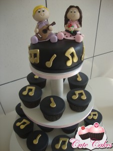 Torre de cupcakes Música