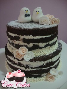 Naked Cake Casamento Daniela