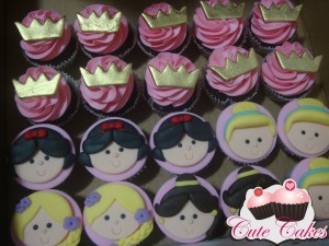 Mini cupcakes Princesas Disney Anne
