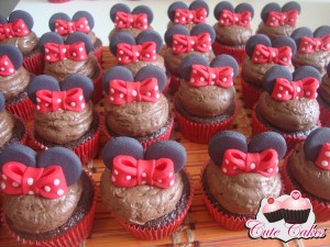 Mini cupcakes da Minnie