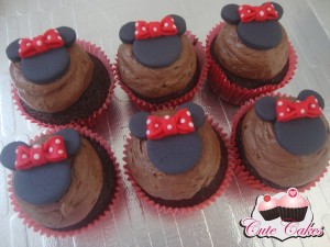 Cupcakes grandes da Minnie
