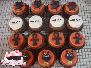 Mini cupcakes egípcios