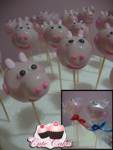 Cake pops Peppa