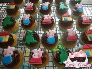 Mini cupcakes Peppa
