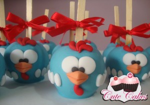 Maçãs do amor Galinha Pintadinha