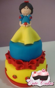 Bolo Branca de Neve