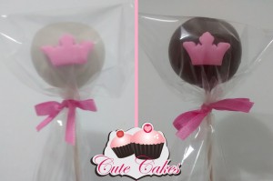 cake pops de coroas