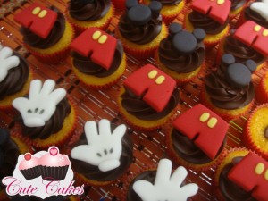 Mini cupcakes Mickey