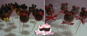 Cake pops Mickey e Minnie