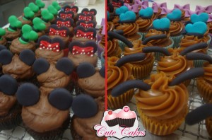 mini cupcakes Casa do Mickey