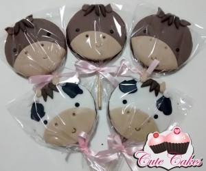 Pirulitos de chocolate