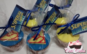 Mini cupcakes heróis