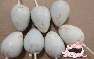 cakepops ovo de dinossauro