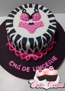 bolo chá de lingerie