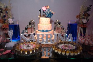 doces decorados no tema bailarina