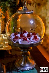 Mesa de doces decorados para casamento