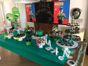 Festa Hulk Lego