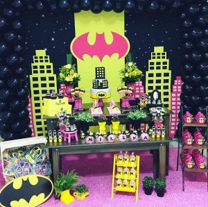 Festa Menina Batman