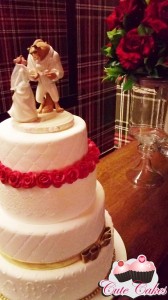 Bolo de Casamento Bela e a Fera