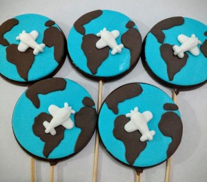 pirulitos de chocolate volta ao mundo