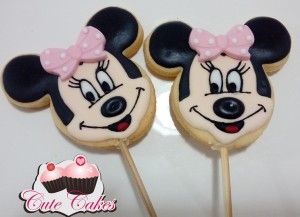Festa Minnie rosa e dourado