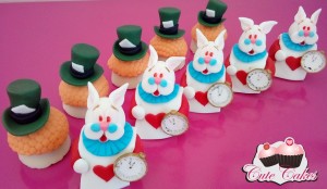 trufas Alice no país das maravilhas