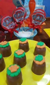 doces decorados Patrulha Canina
