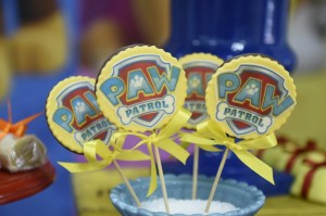 doces decorados Patrulha Canina