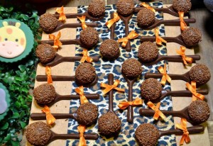 doces decorados Safari