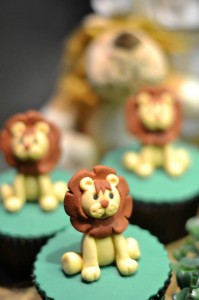 doces decorados Safari
